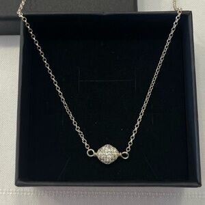 Hillberg and Berk Choker necklace. 925 Sterling Silver. Sparkle